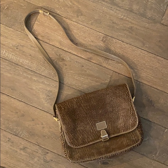 Silvano Biagini Suede Shoulder Bag - Picture 1 of 9